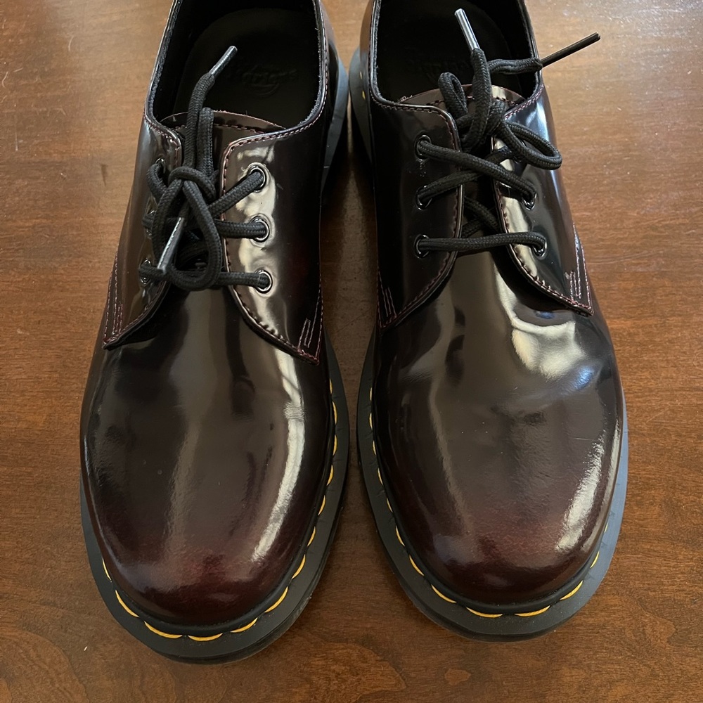 💥SOLD💥 Doc Marten Size 10 Cherry Arcadia Patent